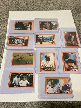 Space Jam 1996 Michael Jordan 10 Lot Sticker Upper Deck Vintage Great Condition